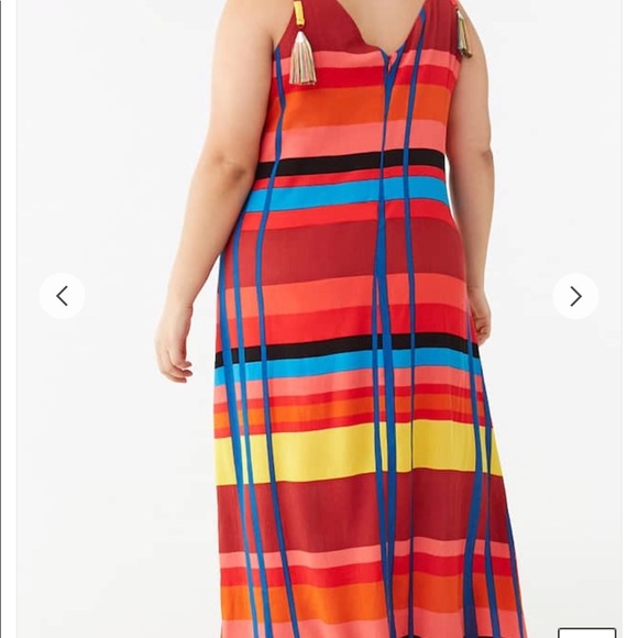 Striped Maxi Dress - Picture 3 of 4
